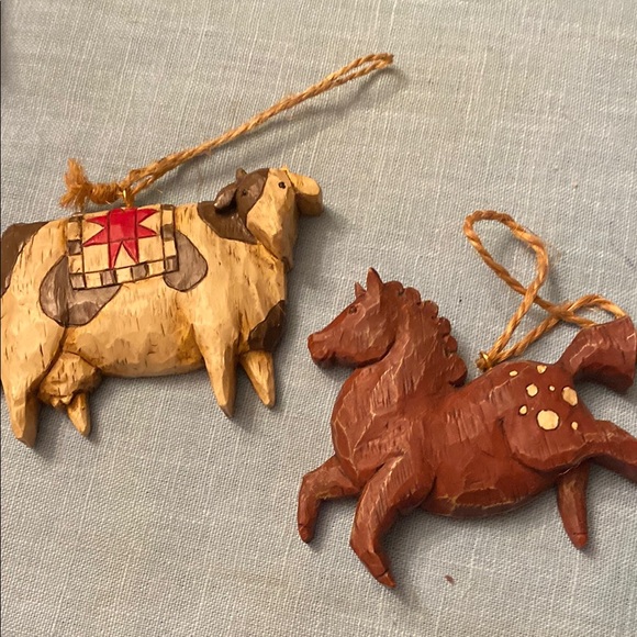 Jim Shore Ornament Set Enesco Group 2002 Vintage - Picture 1 of 1